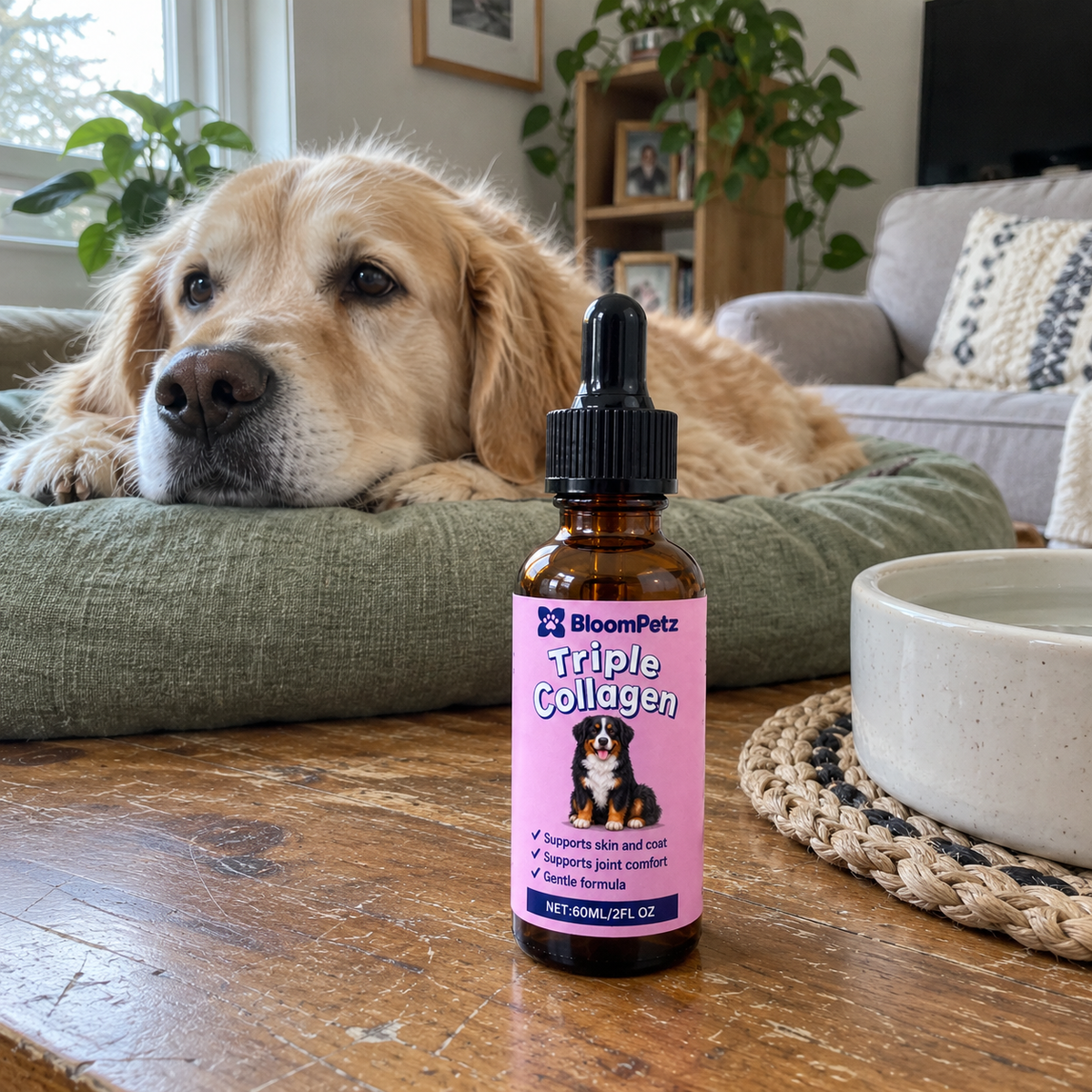 Bloom Triple Collagen at home