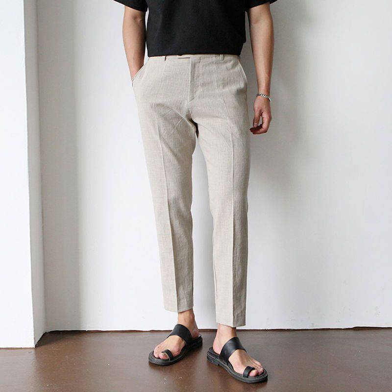 Linen Pants in BEIGE